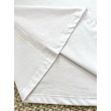 GUCCI 25SS Double Blue G Embroidered Round Neck Short Sleeves - White