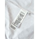 GUCCI 25SS Double Blue G Embroidered Round Neck Short Sleeves - White