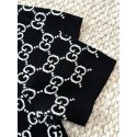 GUCCI 25SS Reversible Jacquard Knit Polo Short Sleeve - White and Black GUCCI 25SS Reversible Jacquard Knit Polo Short Sleeve - White and Black