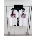 GUCCI Checkered G Printed Short Sleeve - White