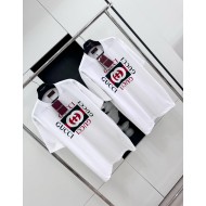 GUCCI Checkered G Printed Short Sleeve - White