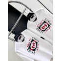 GUCCI Checkered G Printed Short Sleeve - White