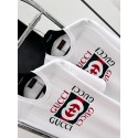 GUCCI Checkered G Printed Short Sleeve - White