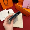 HERMES Bearn Compact Wallet - Celeste with Silver Hardware HERMES Bearn Compact Wallet - Celeste with Silver Hardware