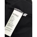 LOEWE 2024FW Pocket Classic Embroidery Crew Neck Short Sleeve - Black LOEWE 2024FW Pocket Classic Embroidery Crew Neck Short Sleeve - Black