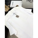 LOEWE 2024FW Pocket Classic Embroidery Crew Neck Short Sleeve - White LOEWE 2024FW Pocket Classic Embroidery Crew Neck Short Sleeve - White