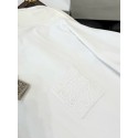 LOEWE 2024FW Pocket Classic Embroidery Crew Neck Short Sleeve - White LOEWE 2024FW Pocket Classic Embroidery Crew Neck Short Sleeve - White