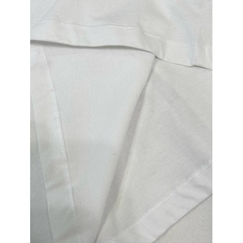 LOEWE 2024FW Pocket Classic Embroidery Crew Neck Short Sleeve - White LOEWE 2024FW Pocket Classic Embroidery Crew Neck Short Sleeve - White