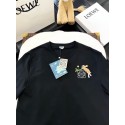 LOEWE 2024FW Rabbit Embroidery Round Neck Short Sleeve LOEWE 2024FW Rabbit Embroidery Round Neck Short Sleeve