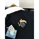 LOEWE 2024FW Rabbit Embroidery Round Neck Short Sleeve LOEWE 2024FW Rabbit Embroidery Round Neck Short Sleeve