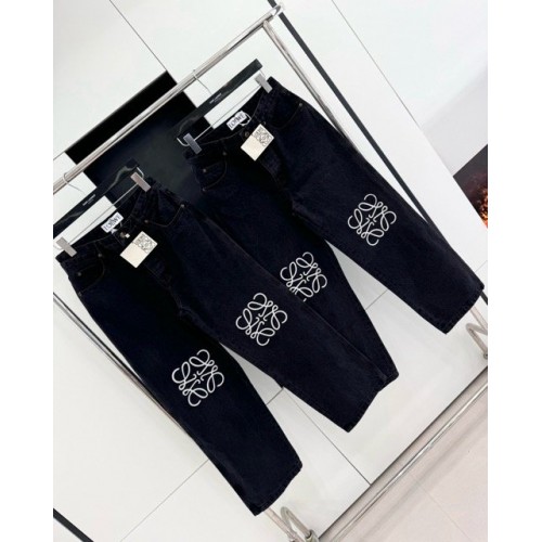 LOEWE 2024SS Denim Jeans - Black