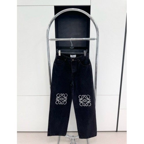 LOEWE 2024SS Denim Jeans - Black LOEWE 2024SS Denim Jeans - Black