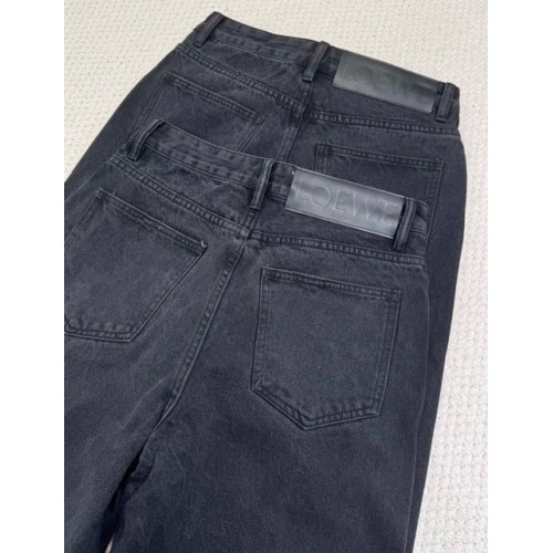 LOEWE 2024SS Denim Jeans - Black LOEWE 2024SS Denim Jeans - Black