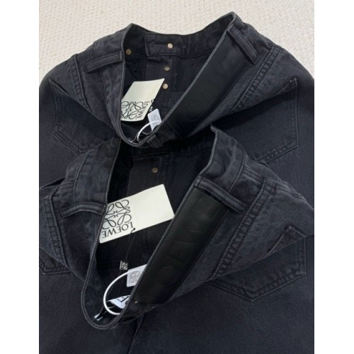 LOEWE 2024SS Denim Jeans - Black LOEWE 2024SS Denim Jeans - Black