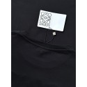 LOEWE 2025SS Octopus Print Embroidered Short Sleeves - Black