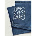 LOEWE Anagram Denim Shorts Pants - Blue LOEWE Anagram Denim Shorts Pants - Blue