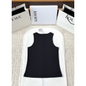 LOEWE Classic Vest Short Sleeve - Black LOEWE Classic Vest Short Sleeve - Black