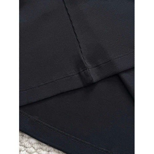 LOEWE Classic Vest Short Sleeve - Black LOEWE Classic Vest Short Sleeve - Black