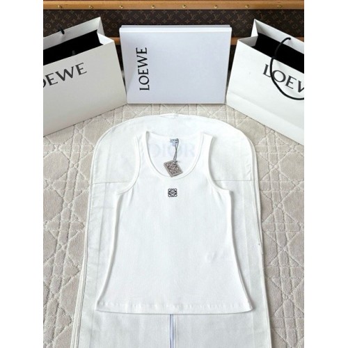 LOEWE Classic Vest Short Sleeve - White