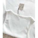 LOEWE Classic Vest Short Sleeve - White LOEWE Classic Vest Short Sleeve - White