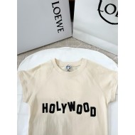 LOEWE Cute Slim Style Printed Short - Cream Colour