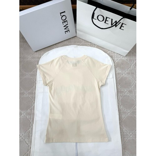 LOEWE Cute Slim Style Printed Short - Cream Colour LOEWE Cute Slim Style Printed Short - Cream Colour