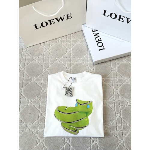 LOEWE Jelly Print Short Sleeve - White LOEWE Jelly Print Short Sleeve - White
