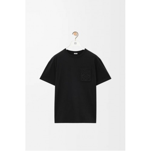 LOEWE Relaxed fit T-shirt in cotton - Black