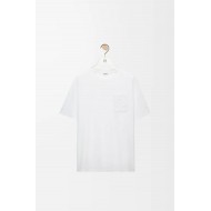 LOEWE Relaxed fit T-shirt in cotton - White