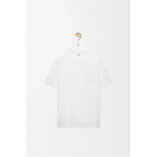 LOEWE Relaxed fit T-shirt in cotton - White