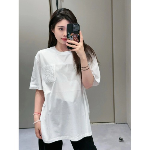 LOEWE Relaxed fit T-shirt in cotton - White