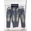 LV 2024FW Autumn and Winter New Checkerboard Jeans LV 2024FW Autumn and Winter New Checkerboard Jeans