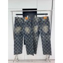 LV 2024FW Autumn and Winter New Checkerboard Jeans LV 2024FW Autumn and Winter New Checkerboard Jeans