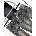 LV 2024FW Autumn and Winter New Checkerboard Jeans LV 2024FW Autumn and Winter New Checkerboard Jeans