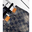 LV 2024FW Autumn and Winter New Checkerboard Jeans LV 2024FW Autumn and Winter New Checkerboard Jeans