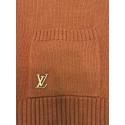 LV 2024FW Brown Knitted Cardigan LV 2024FW Brown Knitted Cardigan
