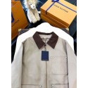 LV 2024FW Cargo Canvas Pocket Denim Jacket LV 2024FW Cargo Canvas Pocket Denim Jacket
