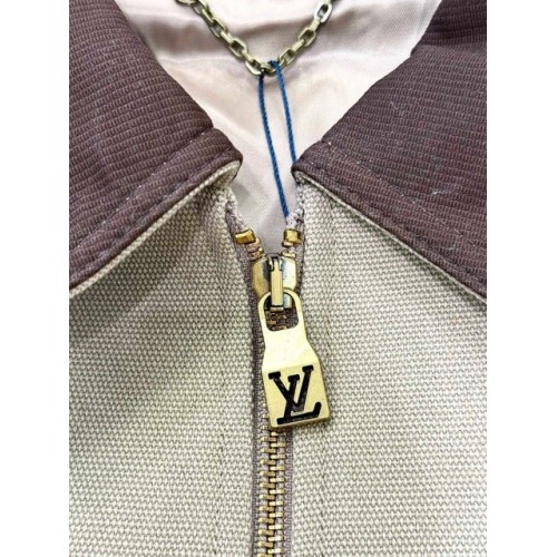 LV 2024FW Cargo Canvas Pocket Denim Jacket LV 2024FW Cargo Canvas Pocket Denim Jacket