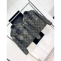 LV 2024FW Checkerboard Denim Jacket LV 2024FW Checkerboard Denim Jacket