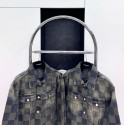 LV 2024FW Checkerboard Denim Jacket LV 2024FW Checkerboard Denim Jacket