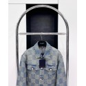LV 2024FW Checkerboard Diamond Denim Top LV 2024FW Checkerboard Diamond Denim Top