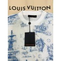 LV 2024FW City Print Logo Knit Short Sleeve LV 2024FW City Print Logo Knit Short Sleeve