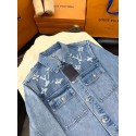 LV 2024FW Early Spring Dog Series Cloud Denim Outherwear LV 2024FW Early Spring Dog Series Cloud Denim Outherwear