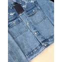 LV 2024FW Early Spring Dog Series Cloud Denim Outherwear LV 2024FW Early Spring Dog Series Cloud Denim Outherwear