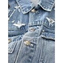 LV 2024FW Early Spring Dog Series Cloud Denim Outherwear LV 2024FW Early Spring Dog Series Cloud Denim Outherwear