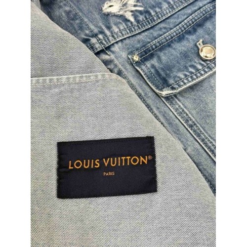 LV 2024FW Early Spring Dog Series Cloud Denim Outherwear LV 2024FW Early Spring Dog Series Cloud Denim Outherwear
