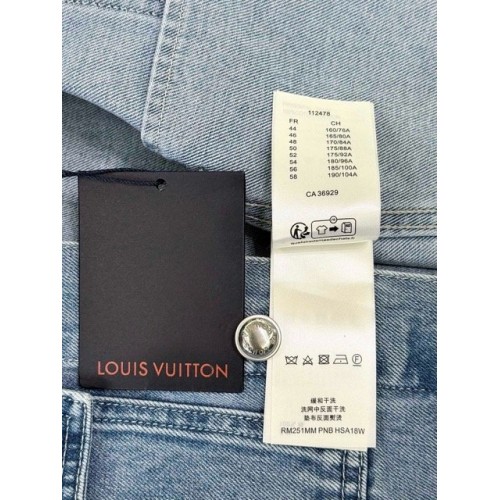 LV 2024FW Early Spring Dog Series Cloud Denim Outherwear LV 2024FW Early Spring Dog Series Cloud Denim Outherwear