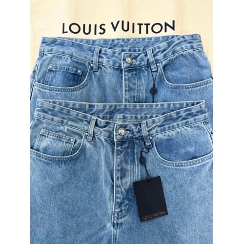 LV 2024FW Early Spring Dog Series Cloud Jeans LV 2024FW Early Spring Dog Series Cloud Jeans