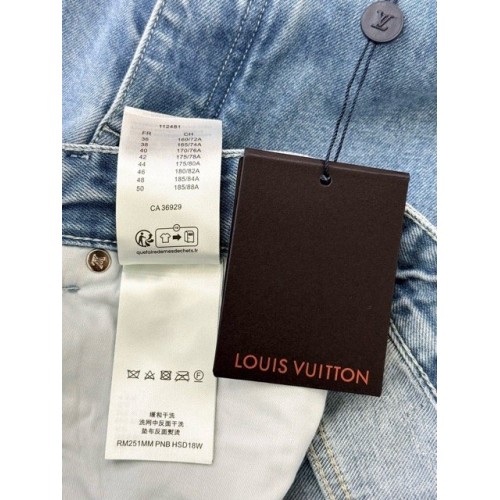 LV 2024FW Early Spring Dog Series Cloud Jeans LV 2024FW Early Spring Dog Series Cloud Jeans