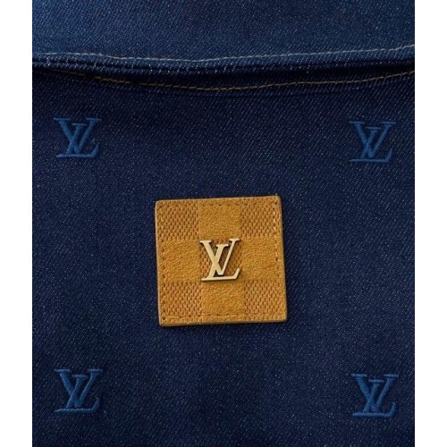 LV 2024FW Embroidered Denim Suit LV 2024FW Embroidered Denim Suit